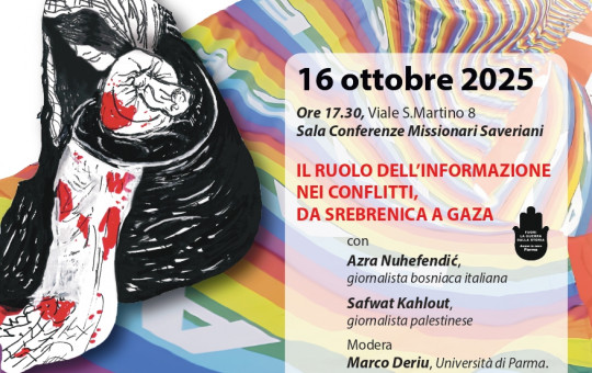 Il ruolo dell'informazione nei conflitti: da Srebrenica a Gaza