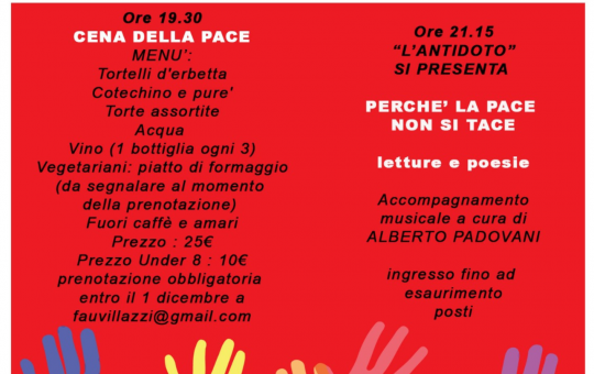 Cena della Pace
